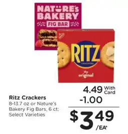 Kroger Ritz Crackers offer