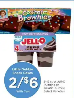 Kroger Little Debbie Snack Cakes or Jell-O offer