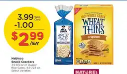 Kroger Nabisco Snack Crackers offer