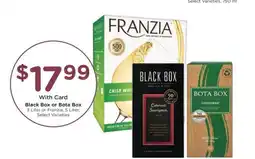 Kroger Black Box or Bota Box offer