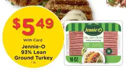 Kroger Jennie-O 93% Lean Ground Turkey offer
