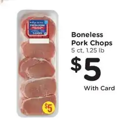 Kroger Boneless Pork Chops offer