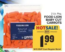 Food Lion FOOD LION BABY CUT CARROTS offer