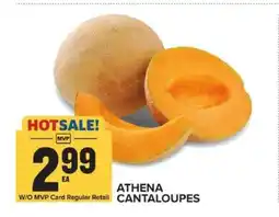 Food Lion Athena Cantaloupes offer
