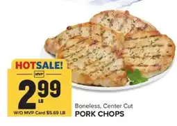 Food Lion Pork Chops offer