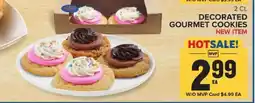 Food Lion Decorated Gourmet Cookies offer