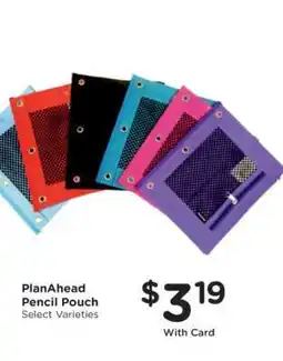 Kroger PlanAhead Pencil Pouch offer