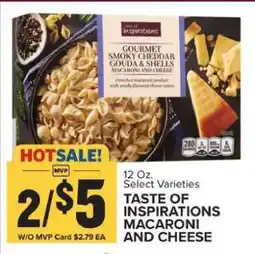 Food Lion TASTE OF INSPIRATIONS MACARONI AND CHEESE offer