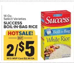 Food Lion Success Boil-In-Bag Rice offer