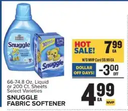 Food Lion Snuggle Fabric Softener offer