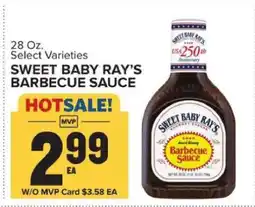 Food Lion Sweet Baby Ray's Barbecue Sauce offer