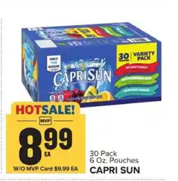 Food Lion Capri Sun offer