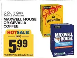 Food Lion Maxwell House or Gevalia Coffee offer