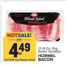 Food Lion Hormel Bacon offer