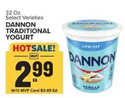 Food Lion Dannon Traditional Yogurt offer