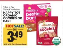 Food Lion HAPPY TOT ORGANIC COOKIES OR BARS offer