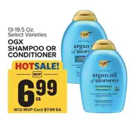 Food Lion OGX SHAMPOO OR CONDITIONER offer