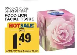 Food Lion Food Lion Facial Tissue offer