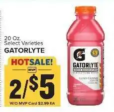 Food Lion Gatorlyte offer