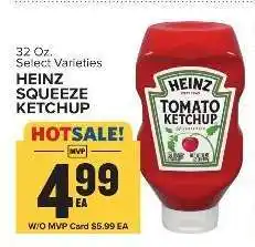 Food Lion Heinz Squeeze Ketchup offer
