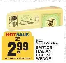 Food Lion Sartori Italian Cheese Wedge offer
