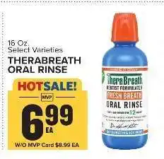 Food Lion Therabreath Oral Rinse offer