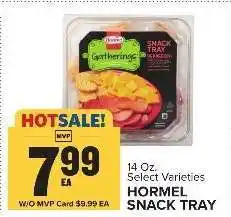 Food Lion Hormel Snack Tray offer