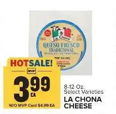 Food Lion LA CHONA CHEESE offer