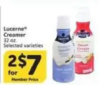 Albertsons Lucerne Creamer offer
