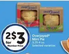 Albertsons Overjoyed Mini Pie offer