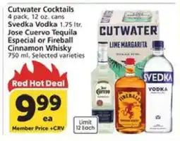 Albertsons Cutwater Cocktails offer