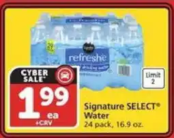 Albertsons Signature Select Water offer