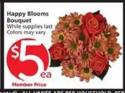 Albertsons Happy Blooms Bouquet offer