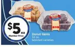 Albertsons Donut Gems offer