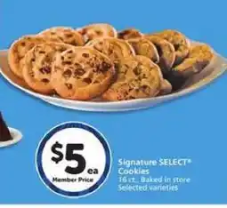 Albertsons Signature Select Cookies offer