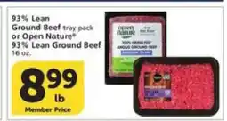 Albertsons 93% Lean Ground Beef offer