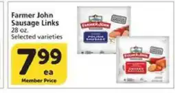 Albertsons Farmer John Sausage Links offer