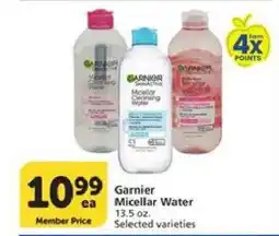 Albertsons Garnier Micellar Water offer