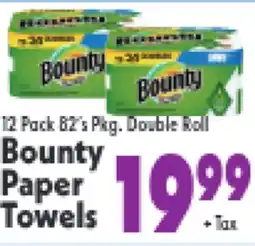 Marino's Supermarket Bounty Paper Towels offer