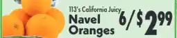 Marino's Supermarket Navel Oranges offer