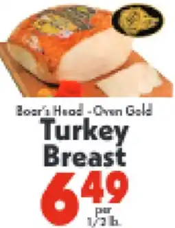 Marino's Supermarket Boar's Head - Oven Gold Turkey Breast offer