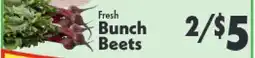 Marino's Supermarket Fresh Bunch Beets offer