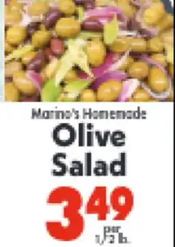 Marino's Supermarket Marina's Homemade Olive Salad offer