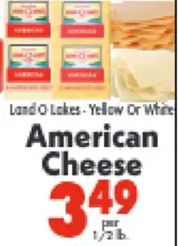 Marino's Supermarket Land O Lakes - Yellow Or White American Cheese offer