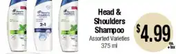 Big Saver Foods Head & Shoulders Shampoo offer