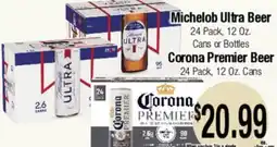 Big Saver Foods Michelob Ultra Beer, Corona Premier Beer offer