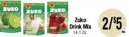 Big Saver Foods Zuko Drink Mix offer