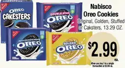 Big Saver Foods Nabisco Oreo Cookies offer