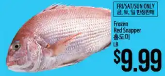 Hmart Frozen Red Snapper offer