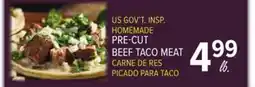 Cermak Fresh Market US GOV'T. INSP. HOMEMADE PRE-CUT BEEF TACO MEAT offer